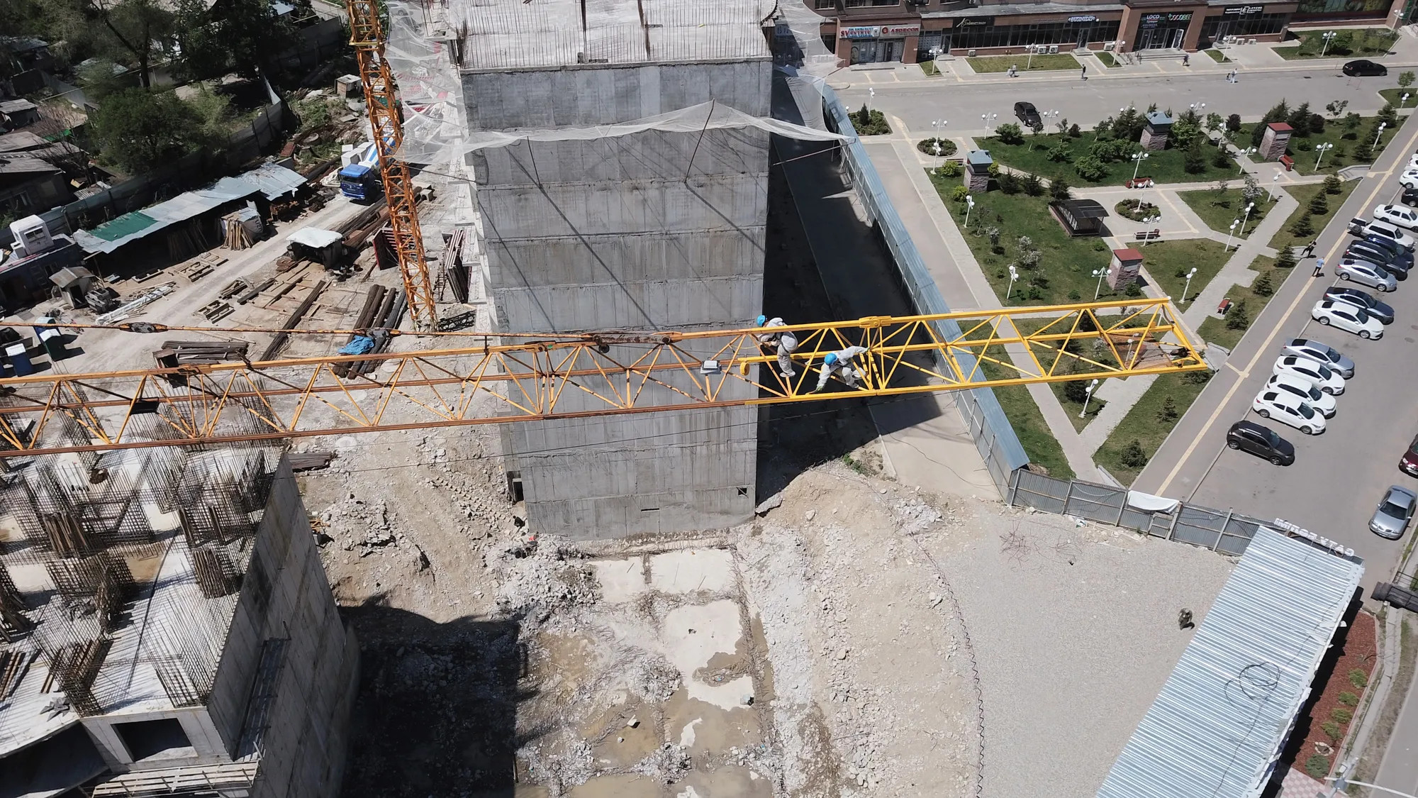 3 башенных крана